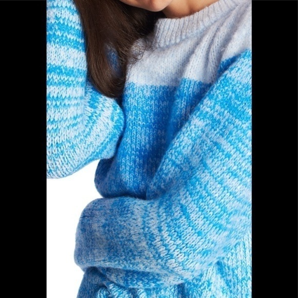 1. STATE Marled Stripe Sweater NWT - Picture 4 of 8